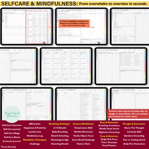 ADHD Digital Planner 2026, undated, lifetime: Custom Daily Habit & Stress for iPad Android GoodNotes