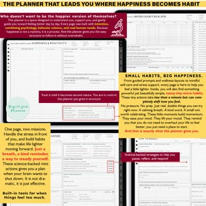 ADHD Digital Planner 2026, undated, lifetime: Custom Daily Habit & Stress for iPad Android GoodNotes