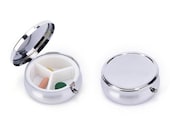 3Days Blank Compartment Pill Box Container - Weekly Blank Pill Case - Pill Box Frame - 3 Compartment Pill Container - Pill Organiser