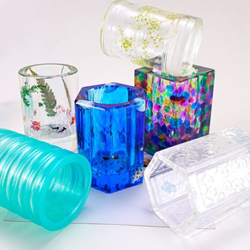 Pen Holder Silicon Mold Decoration Silicone Mold Resin Etsy