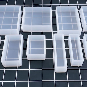 Moldes de silicona para resina Epoxica Epoxi transparente Moldes Figuras KIT