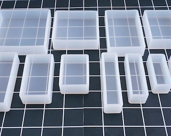 Large size Rectangular/square shape Silicon Mold- DIY silicone mold - resin silicon mold - for Home Decoration -Epoxy Resin Mold