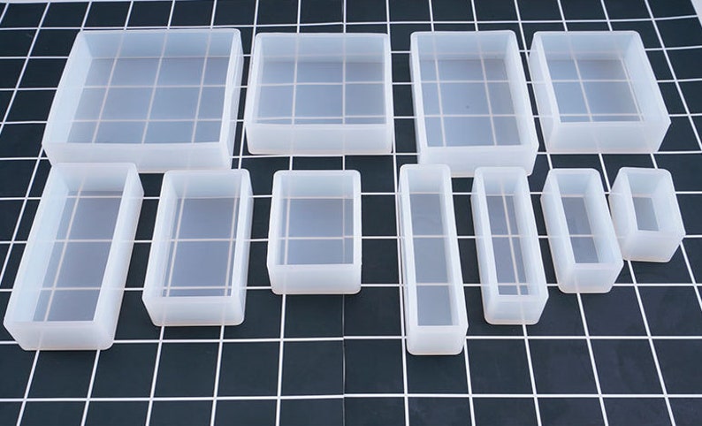 Large size Rectangular/square shape Silicon Mold- DIY silicone mold - resin silicon mold - for Home Decoration -Epoxy Resin Mold 