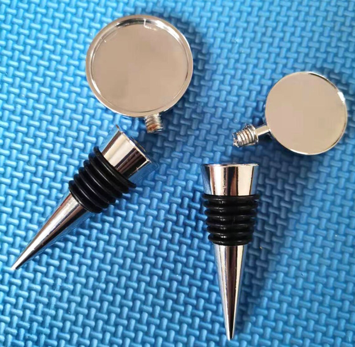 Wine StopperBottle StoppersSilver Wine Bottle Stoppers with Etsy