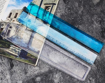 Ruler Resin Mold - Silicon Resin Mold - Resin Silicone Mold - Transparent Resin Mold - Making Ruler Mold - with measurement