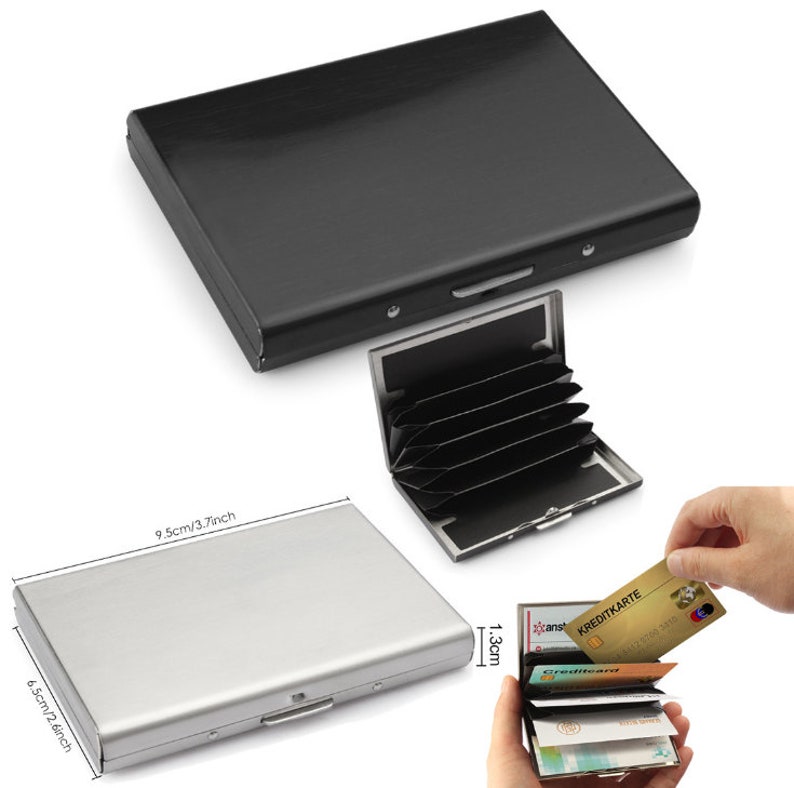 Stainless Steel DIY Name Card Box Blank Name Card Box Etsy