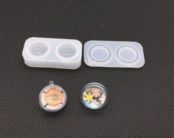 Pendant Silicon Mold - Cabochon Resin Mold - Flexiable Clay Mold - Pendant resin silicon mold - Jewelry Make Mold- Epoxy Resin Mold
