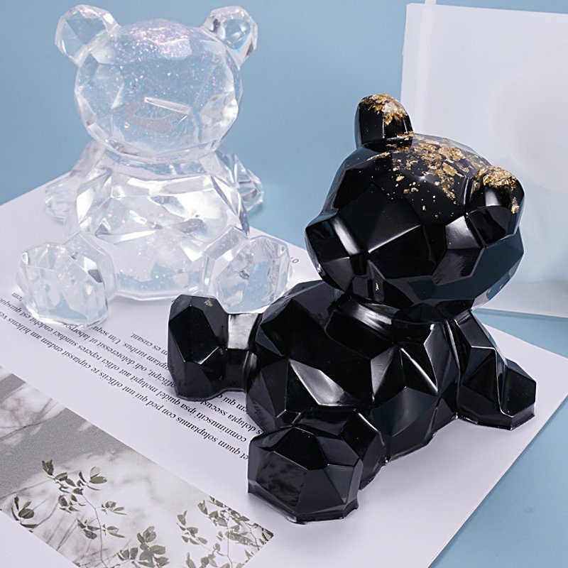 104 SHINY Gummy Bear Resin Mold 3 Sizes Available Resin, UV Resin