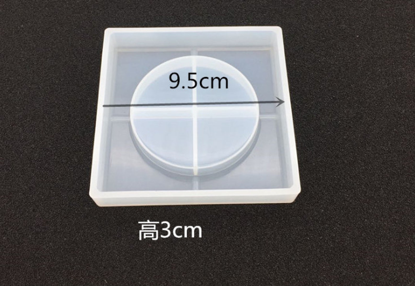 Hand Shape Silicone Ashtray Resin Mold Holder Tray Mould Casting Epoxy Crafts AU