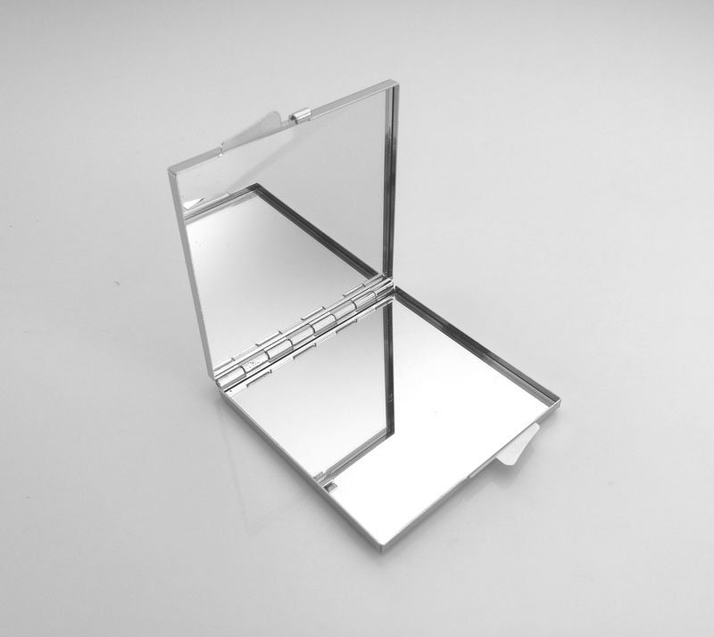 Pocket Mirror Blank Compact Mirrors Supply Silver Mirror Etsy