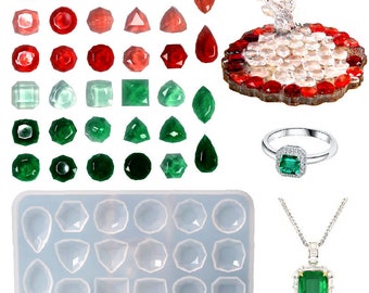 Earring Pendant Silicone Mold For Epoxy Resin DIY Earring Keychain Necklace Charms Resin Silicone Mold Jewelry Making