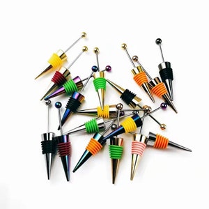 Zinc Alloy Wine Bottles Stoppers Beverage Bottles Stoppers Wine Bottles Corks Tapered Storage Crafts Art DIY