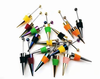 Zinc Alloy Wine Bottles Stoppers Beverage Bottles Stoppers Wine Bottles Corks Tapered Storage Crafts Art DIY