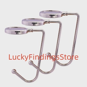 30mm Blank Runde Metall Geldbörse Haken Zink-Legierung Tragbare Handtasche Haken Halter Tischhaken Einzigartige Tasche Teil Zubehör