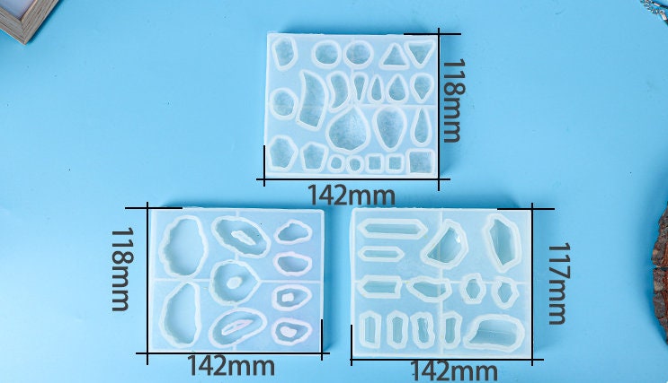 NEW Silicone Resin Mold-pendant Silicone Mould-epoxy Resin Craft Mold  earring Silicone Mold Resin Cabochons Clay Mold cabochon Mold 
