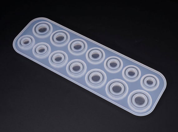 New Ring Silicon Mold - Resin Silicone Mould for jewelry Making -Epoxy Resin Craft Mold-Silicone Mold Resin Cabochons-DIY Resin Ring 15-22mm