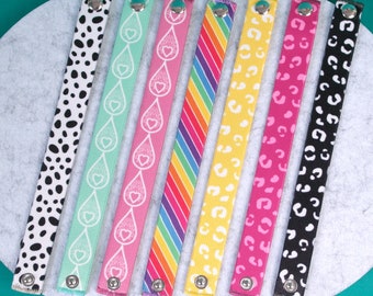 Pinza para ropa de lactancia, 7 diseños: sujetador elástico para top de lactancia - Pulsera This Side Next