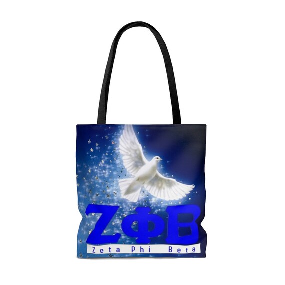 zeta phi beta tote bags