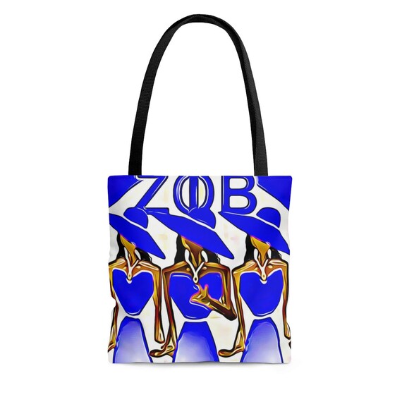 zeta phi beta tote bags