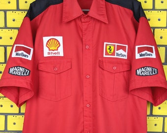 ferrari pit crew jacket