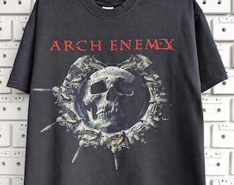 Vintage 2003 Arch Enemy T-shirt Anthems of Rebellion Album Promo
