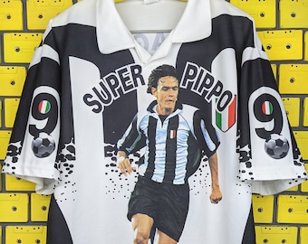 イタリア ユベントスユニフォーム Lサイズ サッカー 90年代 ヴィンテージ ヴィンテージ 90 年代 フィリッポ インザーギ ジャージ シャツ