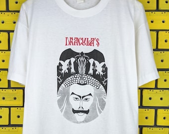 ドラキュラシャツ、ホラー映画Tシャツ、ヴィンテージ、レア