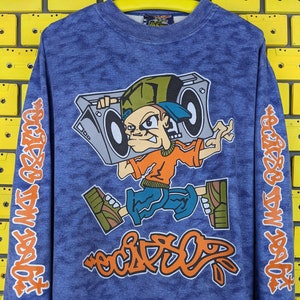 Vintage 90s Trip to Eclipse Spliffy Shirt Hip Hop Rave Culture