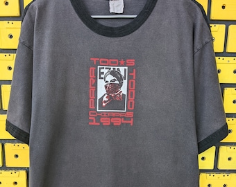 Camiseta vintage de los años 90 del EZLN Chiapas, subcomandante Marcos, Ejército Zapatista, mujer de liberación nacional, revolución mexicana, camiseta estampada, talla L