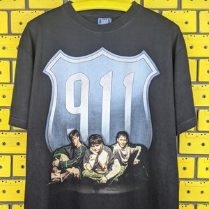 Vintage 1997 991 Band T-Shirt Journey Tour English Dance Pop Boy Group Merch Tee Size M/L