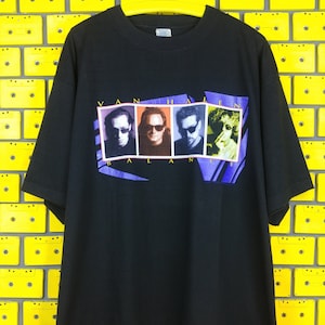 Vintage 1995 Van Halen T-Shirt Balance Tour Hard Rock Heavy Metal Band Merch Tee Size XL