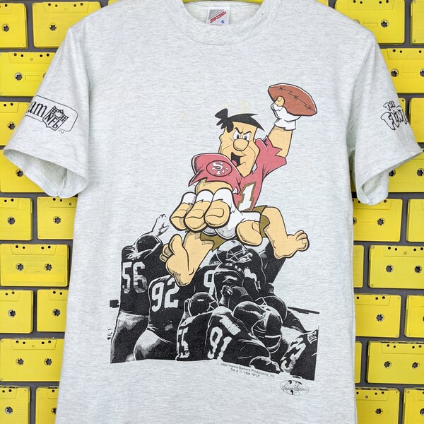 Nfl Flinstones Shirt Etsy