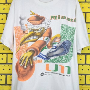 Vintage miami hurricanes jersey outlet