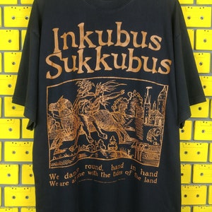 Rare Vintage 1999 Inkubus Sukkubus T-shirt Size XL Belladonna and ...