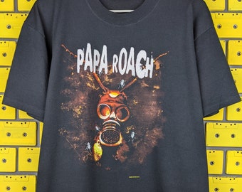 Vintage 2000 Papa Roach T-Shirt Infest Album Promo Alternative Rock Nu  Metal Band Merch Tee Größe L - Etsy.de