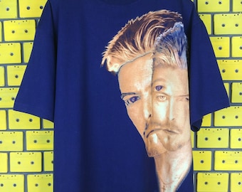 デヴィッド・ボウイのグラス・スパイダーツアーTシャツ、希少な