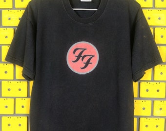 1990's FOO FIGHTERS Vintage Rare Concert 1997 Tour Grunge Rock Tee