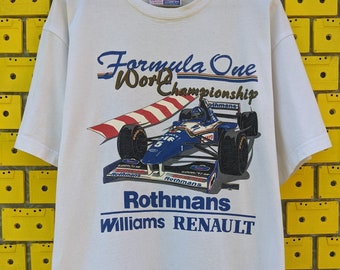 ヴィンテージ ロスマンズ ウィリアムズ ルノー Tシャツ 本物 レア