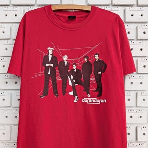 Vintage 2003 Duran Duran Tour T-Shirt The Reunion Tour New Wave Synth Pop Dance Rock Post Disco Band Merch Tee Size M