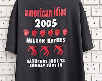 ヴィンテージ 2004 グリーンデイ Tシャツ アメリカンイディオット