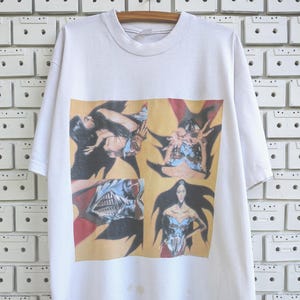 Vintage 1993 OMD Tour T-shirt Orchestral Manoeuvres In The Dark Liberator Album Synthé électronique anglais Pop Band Merch Tee taille XL