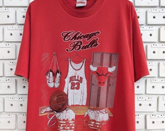 90's Michael Jordan Nutmeg T-shirt Sz L (A3026) - Etsy