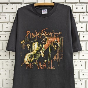 Vintage 2001 Pink Floyd The Wall T-Shirt Progressive Art Psychedelic Pop Rock Band Merch Tee Size XL