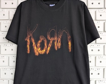 Vintage 90s Korn T-shirt Untouchables Album Era Alternative Nu