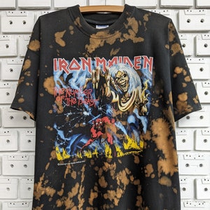 Vintage 2003 Iron Maiden T-shirt the Number of the Beast English