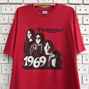 イギー・ポップのTシャツ、ストゥージズのシャツ、ヴィンテージ