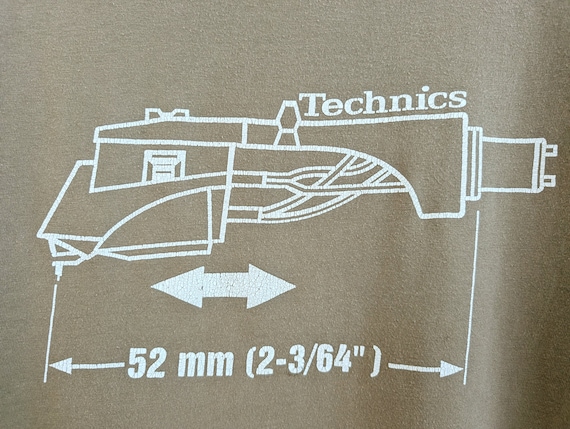 Vintage 90s 00s Technics T-Shirt DJ Turntable Audio Equipment Japanese Electronics Brand DMC World Tee Size XL View 3