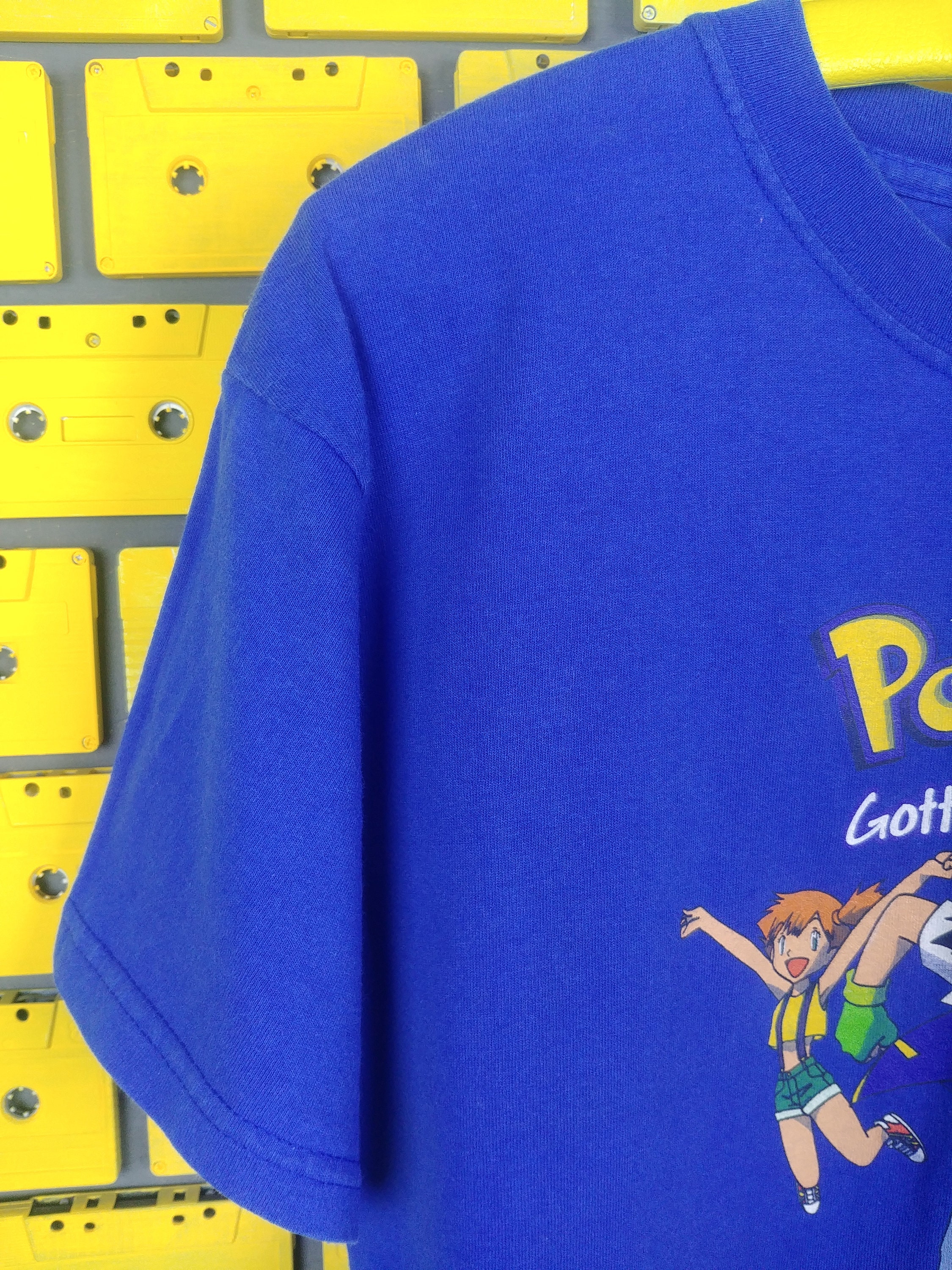 Vintage 1999 Pokemon Nintendo T-shirtsatoshi Tajiri Pocket 