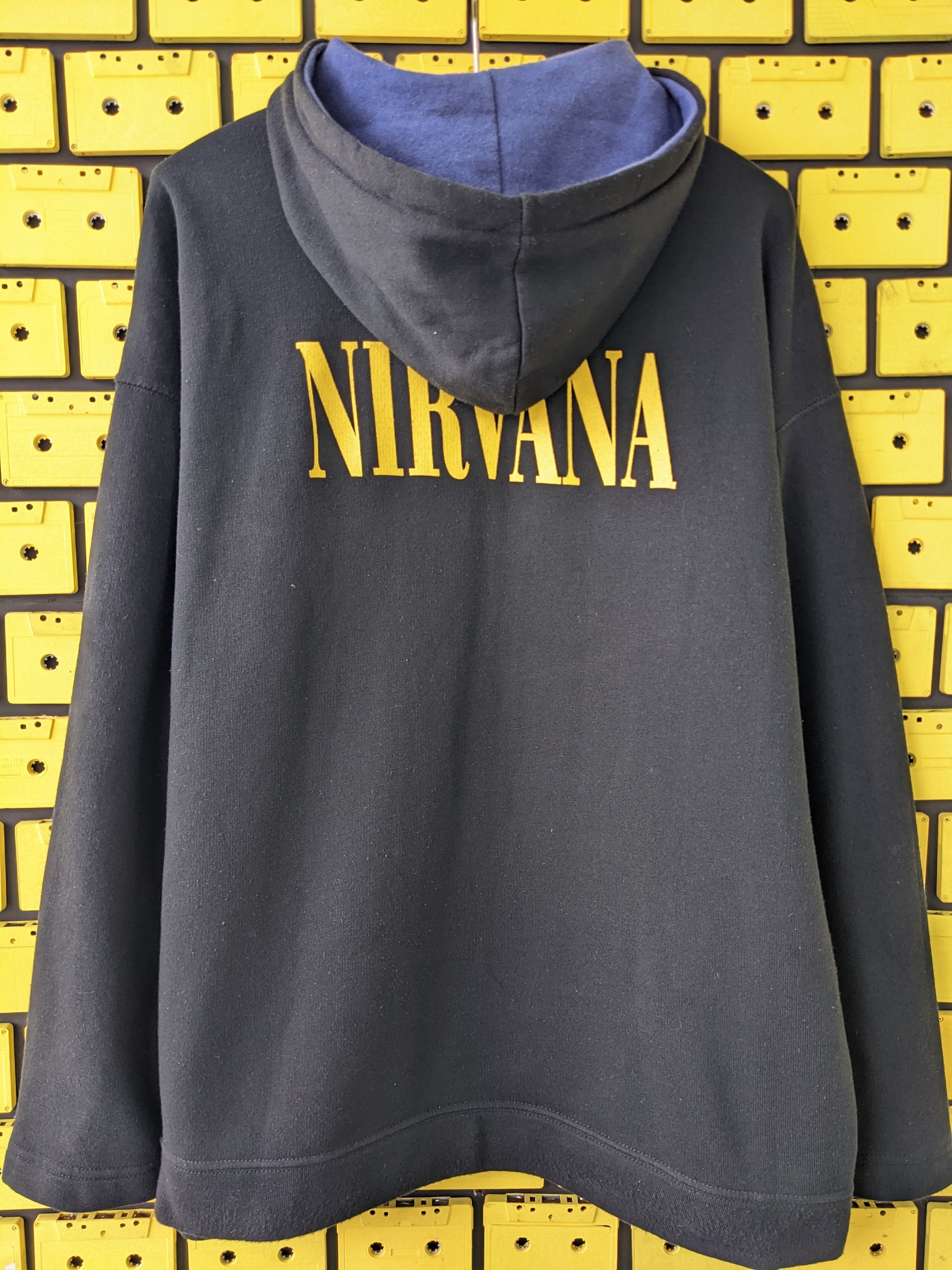品質のいい Hoodie Nirvana 00s 90s Vintage Kurt Print Dollar Cobain トップス
