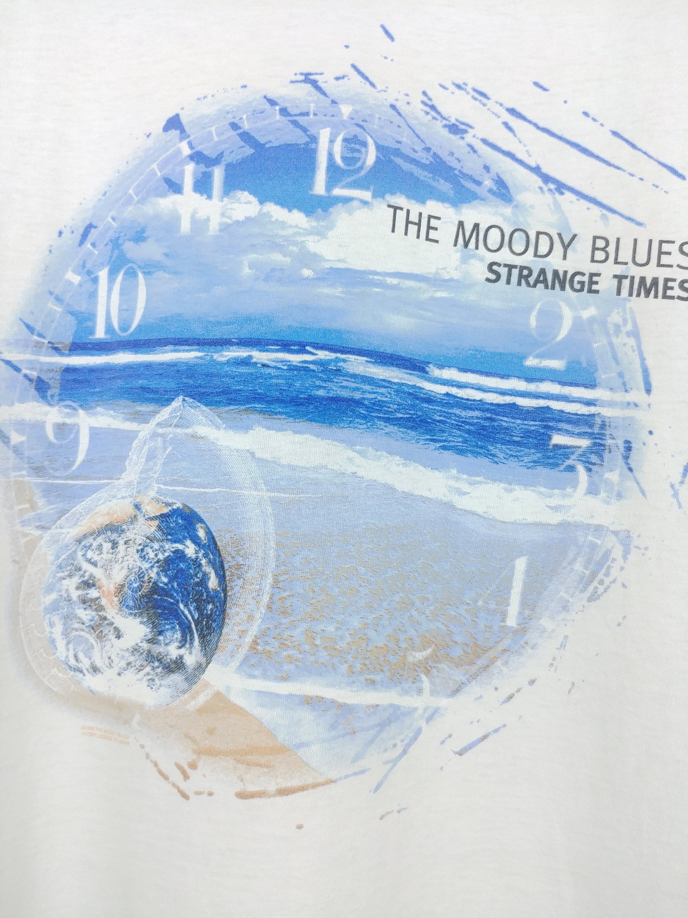 THE MOODY BLUES STRANGE TIMES Tシャツ L バンド THE MOODY BLUES STRANGE TIMES Tシャツ L バンド